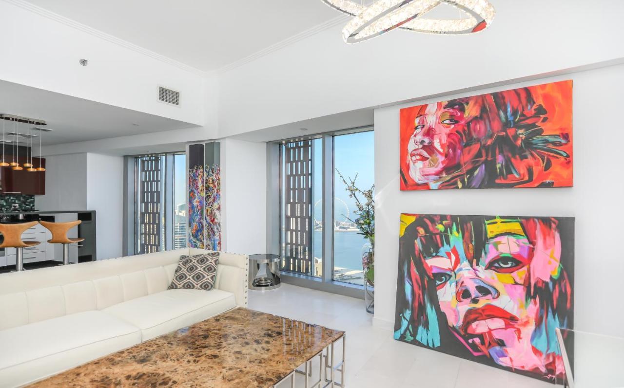 Penthouse In Dubai Marina , Cayan Tower , Sea View Apartment Екстериор снимка