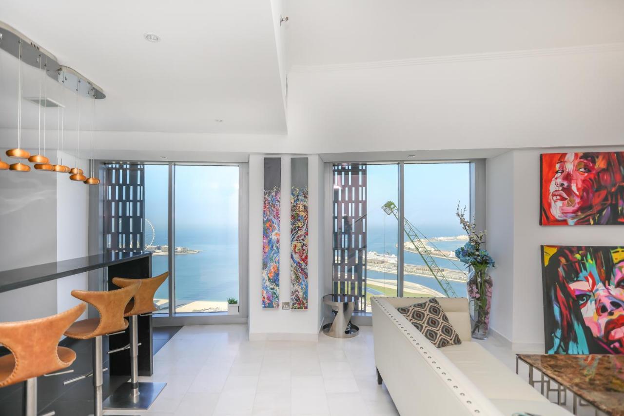 Penthouse In Dubai Marina , Cayan Tower , Sea View Apartment Екстериор снимка