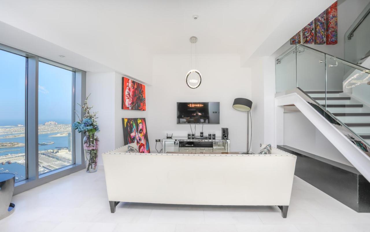 Penthouse In Dubai Marina , Cayan Tower , Sea View Apartment Екстериор снимка